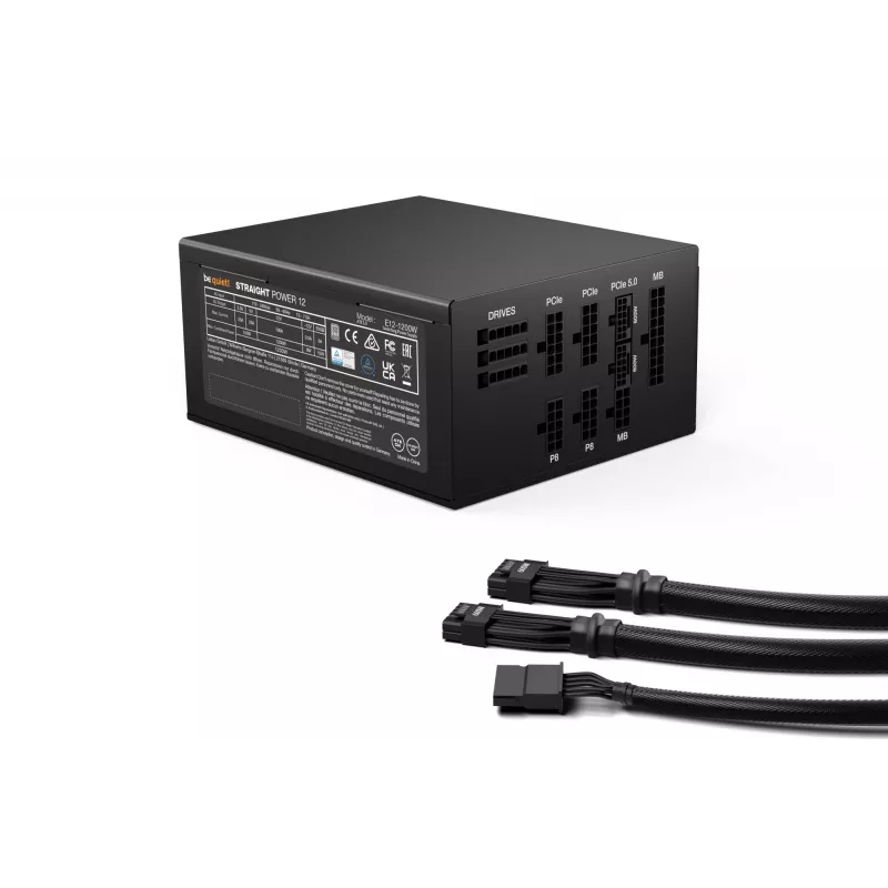 be quiet Straight Power 12 Netzteil 1200 W 20+4 pin ATX ATX Schwarz