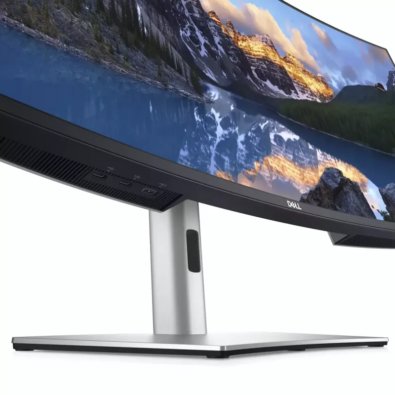 DELL UltraSharp U3824DW Computer-Monitor 95,2 cm (37,5 Zoll) 3840 x 1600 Pixel Wide Quad HD+ LCD Schwarz, Silber