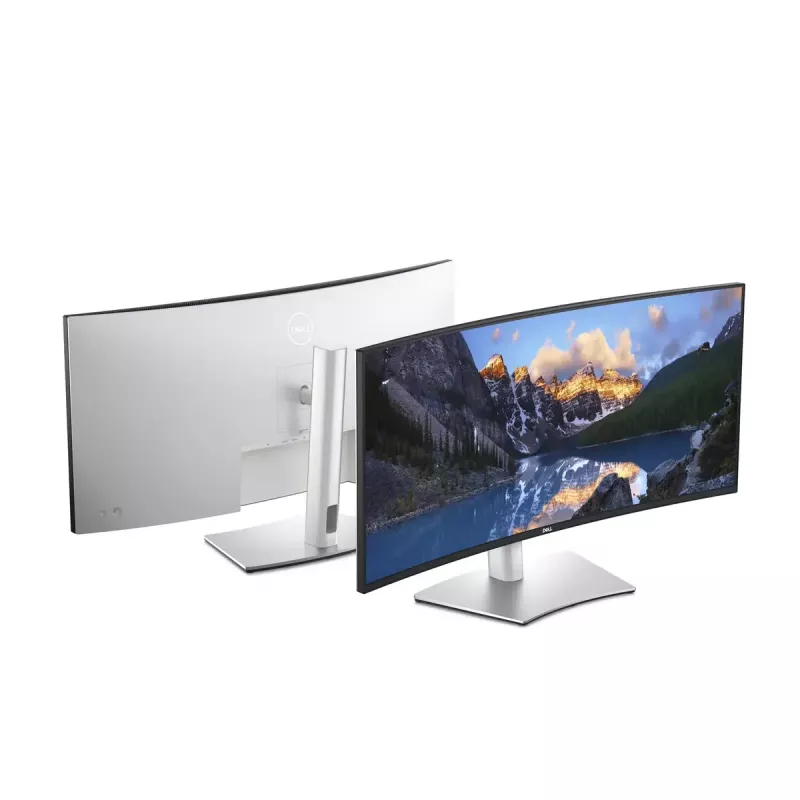 DELL UltraSharp U3824DW Computer-Monitor 95,2 cm (37,5 Zoll) 3840 x 1600 Pixel Wide Quad HD+ LCD Schwarz, Silber