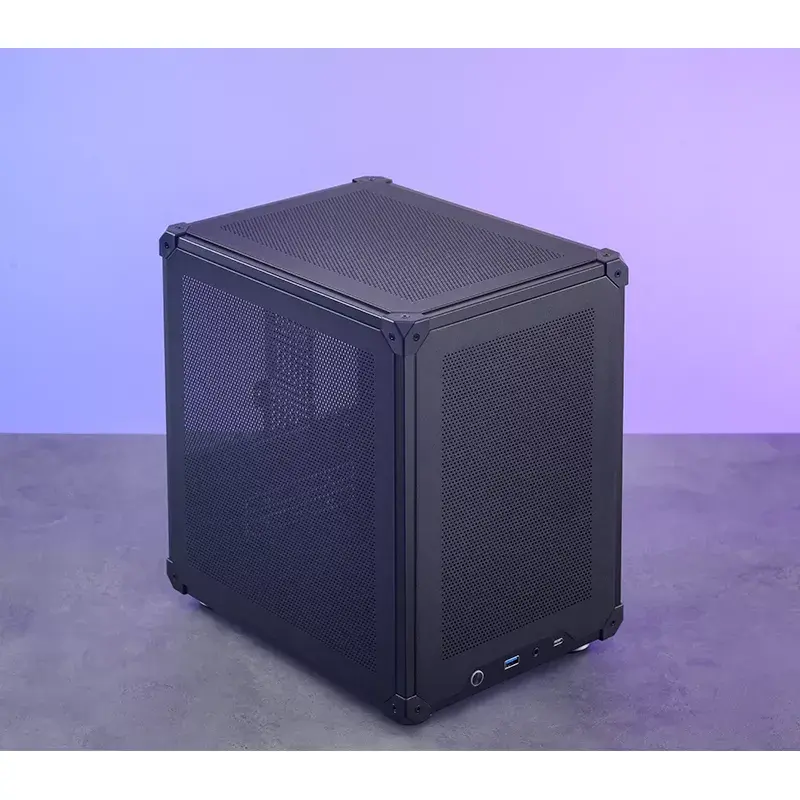 PC-Gehäuse Jonsbo C6 Schwarz ITX, micro ATX