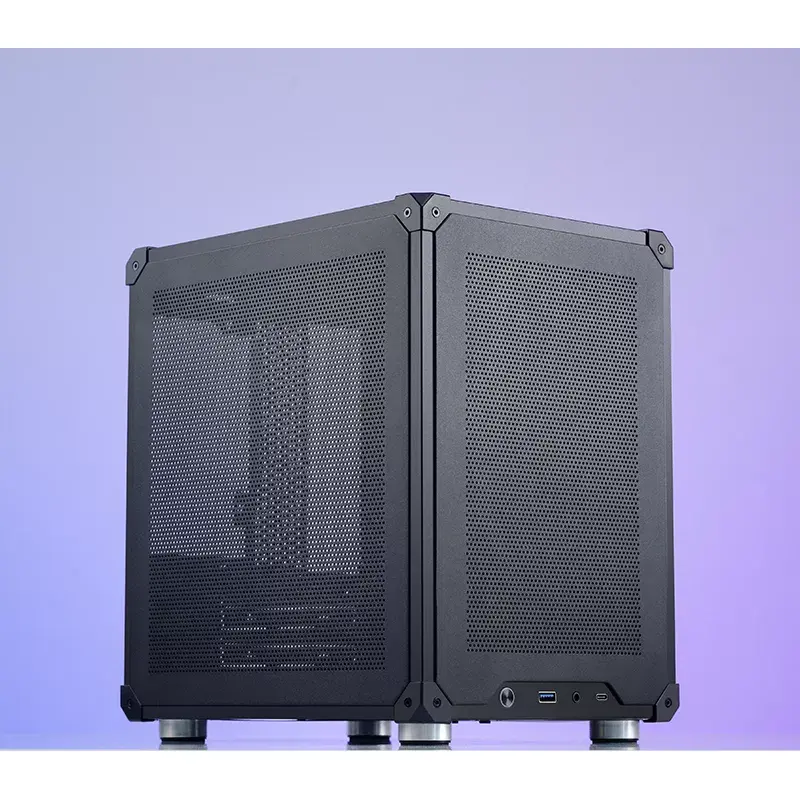 PC-Gehäuse Jonsbo C6 Schwarz ITX, micro ATX