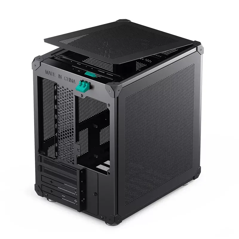 PC-Gehäuse Jonsbo C6 Schwarz ITX, micro ATX