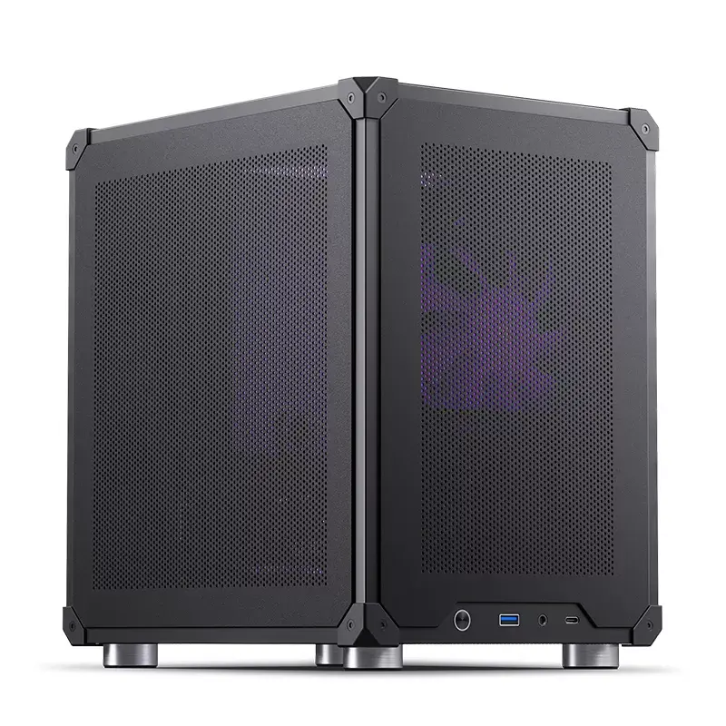 PC-Gehäuse Jonsbo C6 Schwarz ITX, micro ATX