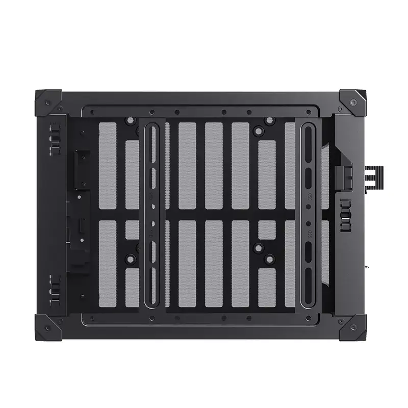 PC-Gehäuse Jonsbo C6 Schwarz ITX, micro ATX