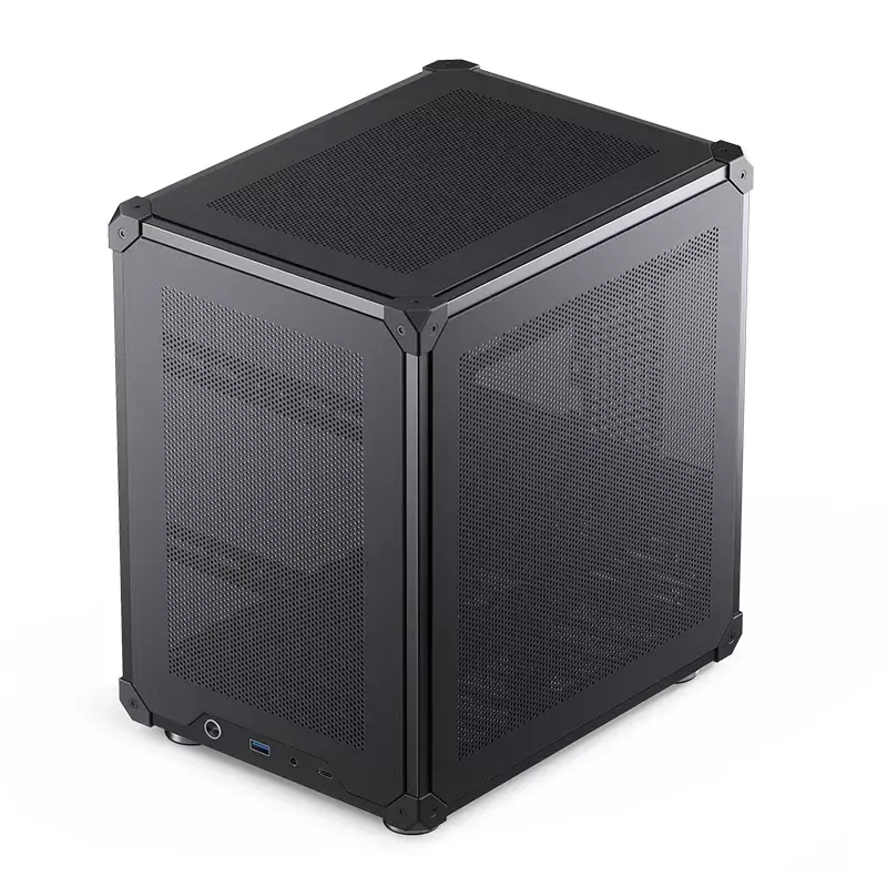 PC-Gehäuse Jonsbo C6 Schwarz ITX, micro ATX