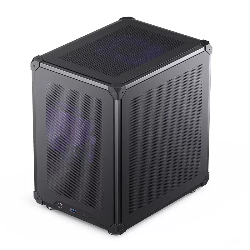 PC-Gehäuse Jonsbo C6 Schwarz ITX, micro ATX