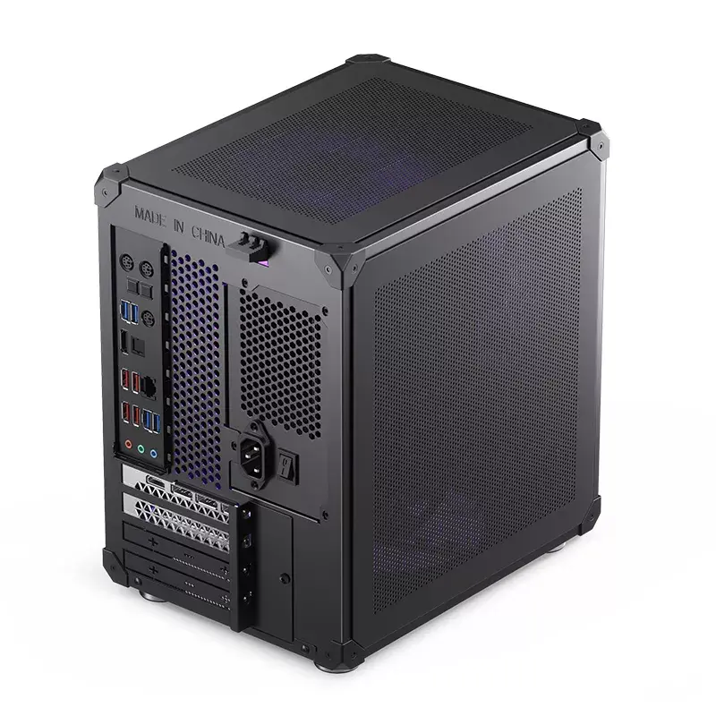 PC-Gehäuse Jonsbo C6 Schwarz ITX, micro ATX