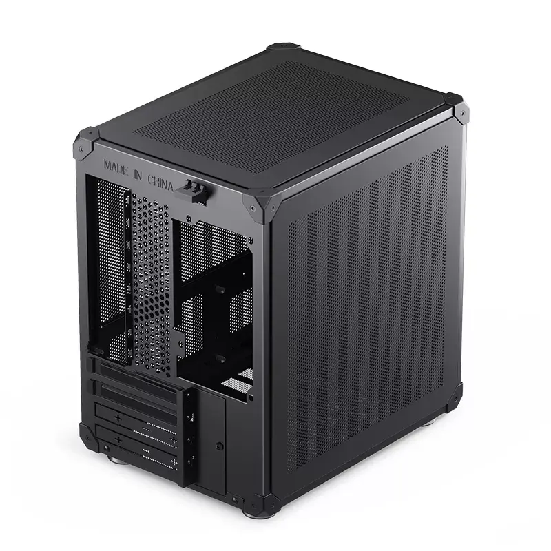 PC-Gehäuse Jonsbo C6 Schwarz ITX, micro ATX