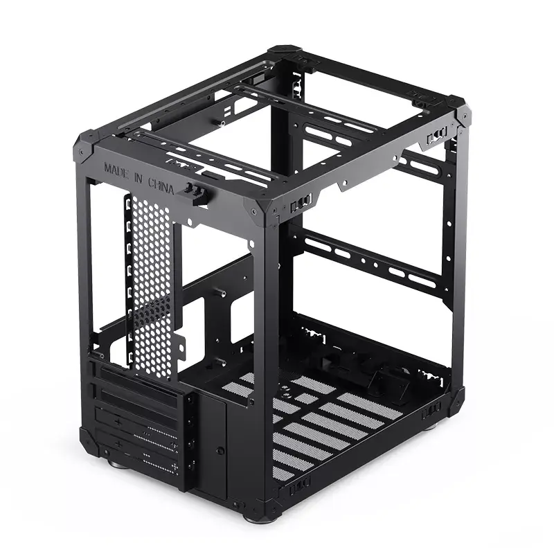 PC-Gehäuse Jonsbo C6 Schwarz ITX, micro ATX