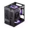 PC-Gehäuse Jonsbo C6 Schwarz ITX, micro ATX