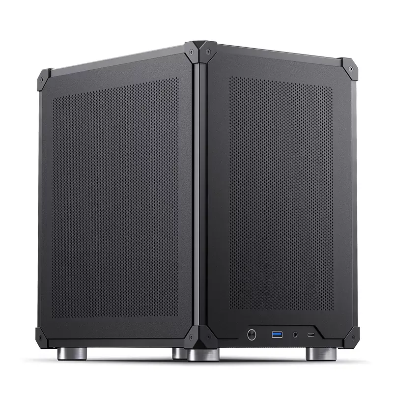 PC-Gehäuse Jonsbo C6 Schwarz ITX, micro ATX