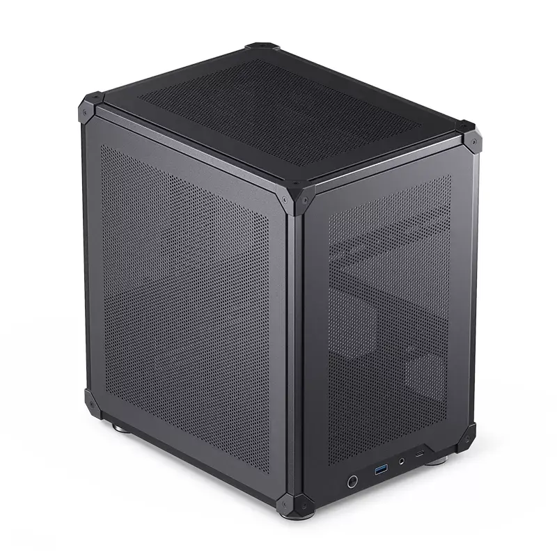 PC-Gehäuse Jonsbo C6 Schwarz ITX, micro ATX