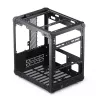 PC-Gehäuse Jonsbo C6 Schwarz ITX, micro ATX