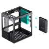 PC-Gehäuse Jonsbo C6 Schwarz ITX, micro ATX