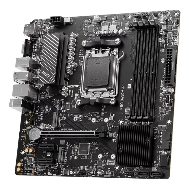 MSI PRO B650M-P Mainboard AMD B650 Sockel AM5 micro ATX