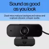 HP 430 FHD Webcam, 2 MP, 1920 x 1080 Pixel, Full HD, 60 fps, 85°, Home