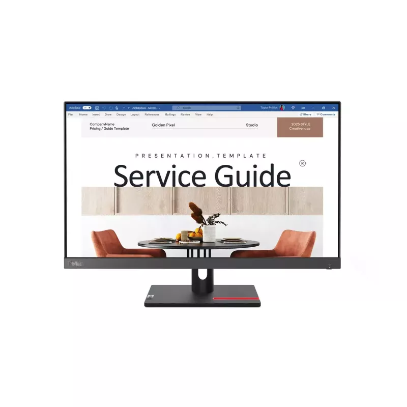 Lenovo ThinkVision S24i-30 Computer Monitor 60,5 cm (23,8 Zoll) 1920 x 1080 Pixel Full HD LED Schwarz