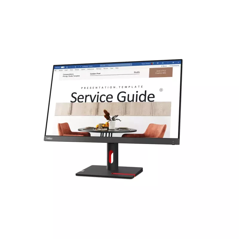 Lenovo ThinkVision S24i-30 Computer Monitor 60,5 cm (23,8 Zoll) 1920 x 1080 Pixel Full HD LED Schwarz