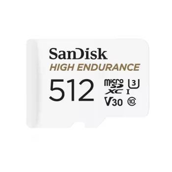 MicroSDXC-Karte SANDISK 512 GB Class 10, 100 MB/s lesen, 40 MB/s schreiben, weiß (SDSQQNR-512G-GN6IA)