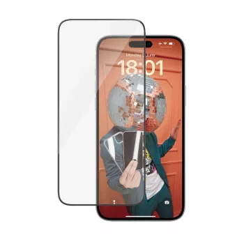 PanzerGlass ® Displayschutzfolie iPhone 15 Plus | Ultra-Wide Fit mit EasyAligner