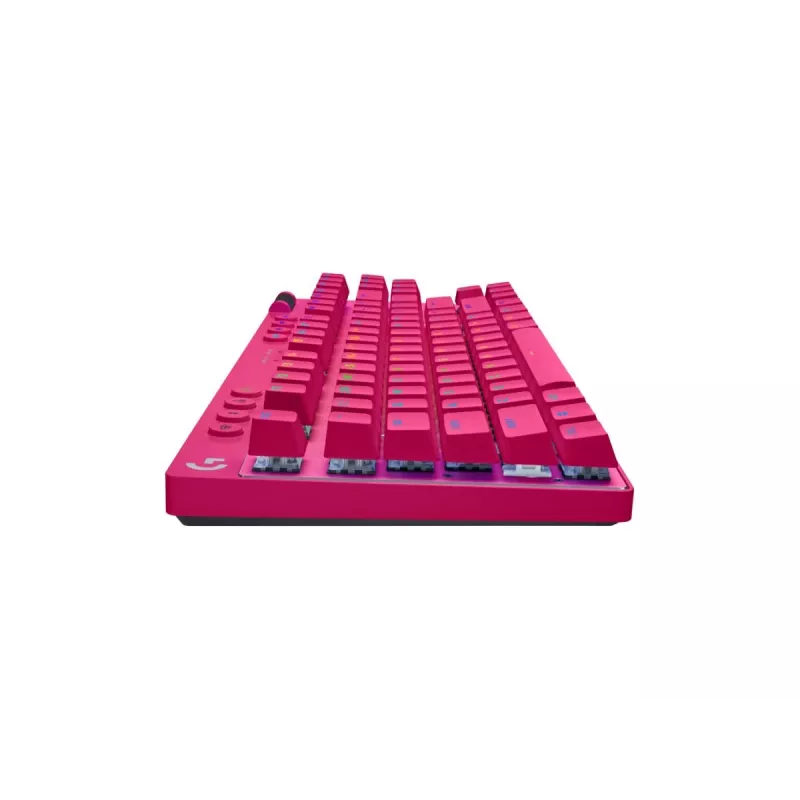 LOGITECH G Pro X TKL Lightspeed Gaming-Tastatur - Bluetooth - Pink US International taktile