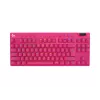 LOGITECH G Pro X TKL Lightspeed Gaming-Tastatur - Bluetooth - Pink US International taktile