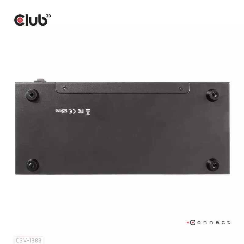 CLUB3D 1-zu-8 HDMI™ Splitter Full 3D und 4K60Hz (600MHz)
