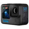 Actionkamera GoPro HERO12 Black — 5K Ultra HD, 240 fps, 27 MP CMOS, 177° Sichtfeld, LCD, MicroSD, Wi‑Fi
