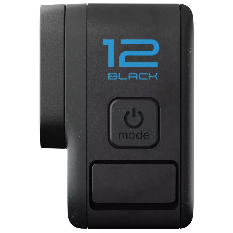 Actionkamera GoPro HERO12 Black — 5K Ultra HD, 240 fps, 27 MP CMOS, 177° Sichtfeld, LCD, MicroSD, Wi‑Fi