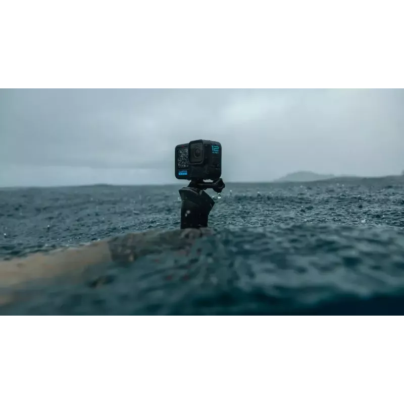 Actionkamera GoPro HERO12 Black — 5K Ultra HD, 240 fps, 27 MP CMOS, 177° Sichtfeld, LCD, MicroSD, Wi‑Fi