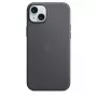 APPLE Apple FineWoven Hülle mit MagSafe für iPhone 15 Plus Schwarz
