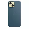 APPLE Apple FineWoven Case mit MagSafe iPhone 15 Pacific Blau