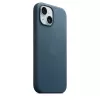 APPLE Apple FineWoven Case mit MagSafe iPhone 15 Pacific Blau