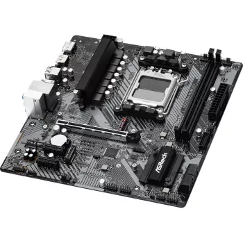 ASRock Motherboard B650M-H/M.2+ AM5 AMD B650 2 X DDR5 1 X HDMI 2.1 Tmds/frl 8g Compatible 1 X DisplayPort 1.4 With DSC mATX
