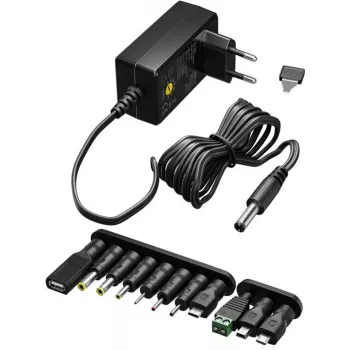 AC Adapter Goobay 64568 Universal Schwarz 12V 2.25A 1.8m