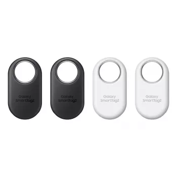 Samsung Galaxy SmartTag 2 EI-T5600 4er-Pack 2x schwarz + weiß - Gegenstandssucher