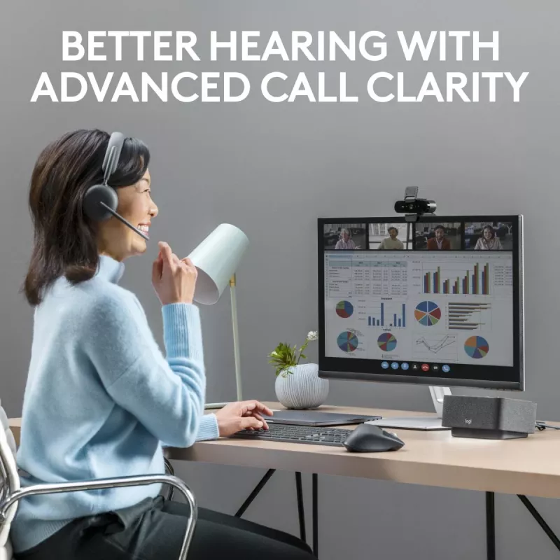 LOGITECH Headset - Zone - Wireless - Graphite