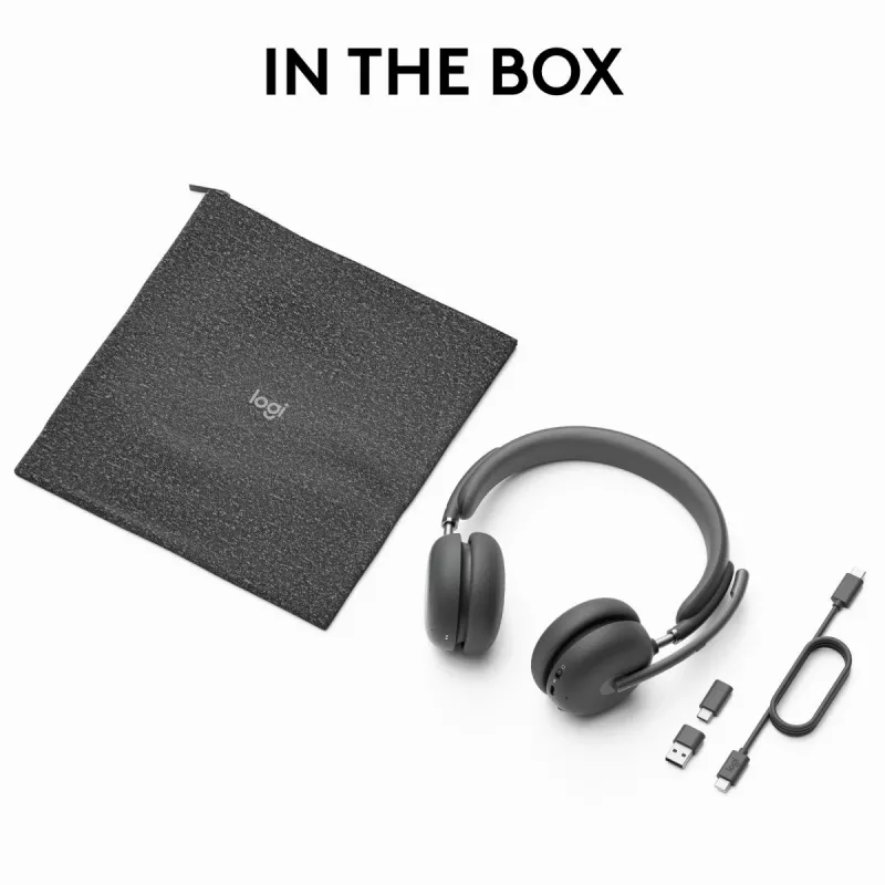 LOGITECH Headset - Zone - Wireless - Graphite