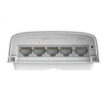 TP-Link Omada 5-Port Gigabit Smart Switch mit 1-Port PoE++ In und 4-Port PoE+ Out