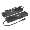 CLUB3D USB3.2 Gen2 Type-C, 6-in-1 tragbarer Dual-Display-Dock mit USB Typ-C Video 4K60Hz
