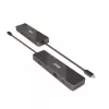 CLUB3D USB3.2 Gen2 Type-C, 6-in-1 tragbarer Dual-Display-Dock mit USB Typ-C Video 4K60Hz