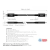 CLUB3D USB4 Gen3x2 Type-C bidirektionales Kabel 8K60Hz oder 4K120Hz, Daten 40Gbps, PD 240W(48V/5A) EPR M/M 3m / 9.84ft