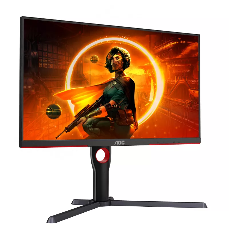 AOC G3 Q27G3XMN/BK Computer Monitor 68,6 cm (27 Zoll) 2560 x 1440 Pixel 2K Ultra HD LED Schwarz, Rot