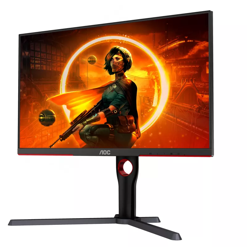 AOC G3 Q27G3XMN/BK Computer Monitor 68,6 cm (27 Zoll) 2560 x 1440 Pixel 2K Ultra HD LED Schwarz, Rot