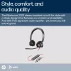 HP Poly Schwarzwire 3320 Stereo Microsoft Teams Certified USB-C Headset +USB-C/A Adapter