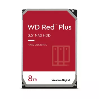 WESTERN DIGITAL Festplatte – WD Red Plus WD80EFPX – 8 TB – SATA 6 Gbit/s – 3,5 Zoll – 5640 U/min – 256 MB Cache