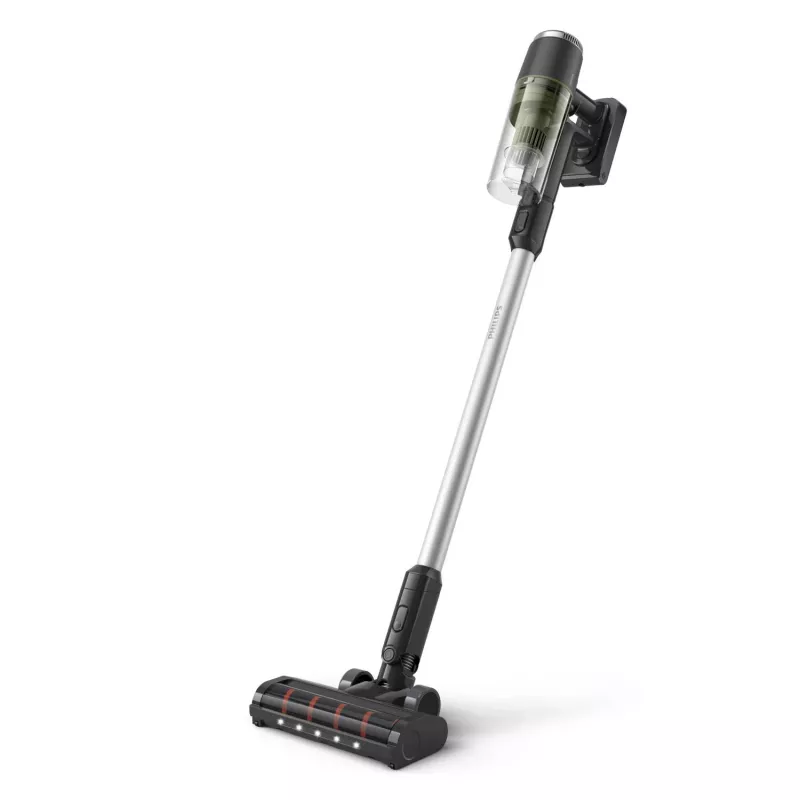 Stabstaubsauger Philips XC3033/01 — 25,2 V Lithium-Ionen, beutellos Zyklon, 1,5 kg, abnehmbarer Handstaubsauger, grün/schwarz