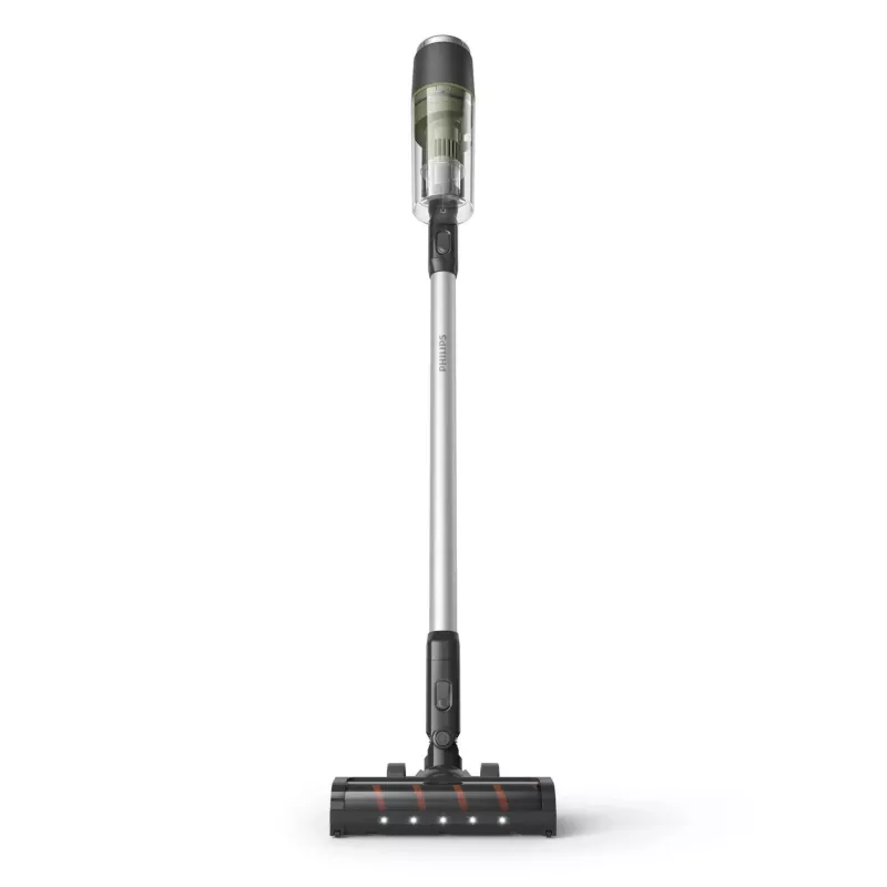 Stabstaubsauger Philips XC3033/01 — 25,2 V Lithium-Ionen, beutellos Zyklon, 1,5 kg, abnehmbarer Handstaubsauger, grün/schwarz