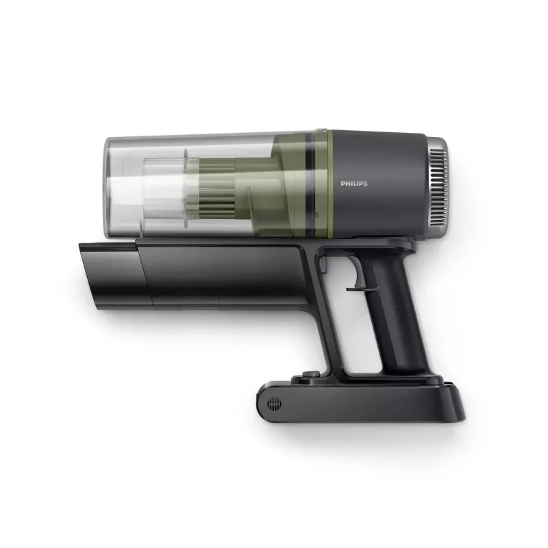 Stabstaubsauger Philips XC3033/01 — 25,2 V Lithium-Ionen, beutellos Zyklon, 1,5 kg, abnehmbarer Handstaubsauger, grün/schwarz