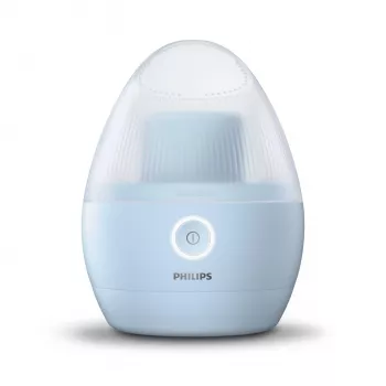 Fusselrasierer Philips GCA2100/20, blau, Edelstahlklingen, Batteriebetrieb, 90 min Laufzeit